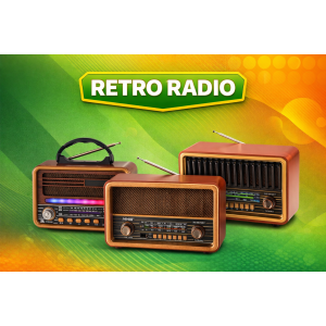 Retro radio